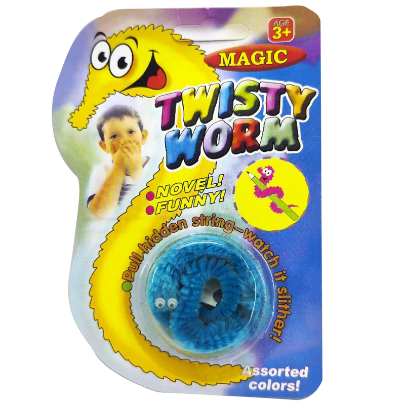 ابزار شعبده بازی دنیای سرگرمی های کمیاب مدل کرم جادویی twisty worm magic