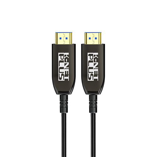 کابل HDMI ورژن 2.1 فیبر نوری کی نت پلاس طول 15 متر با قابلیت AOC با رزولوشن 8K