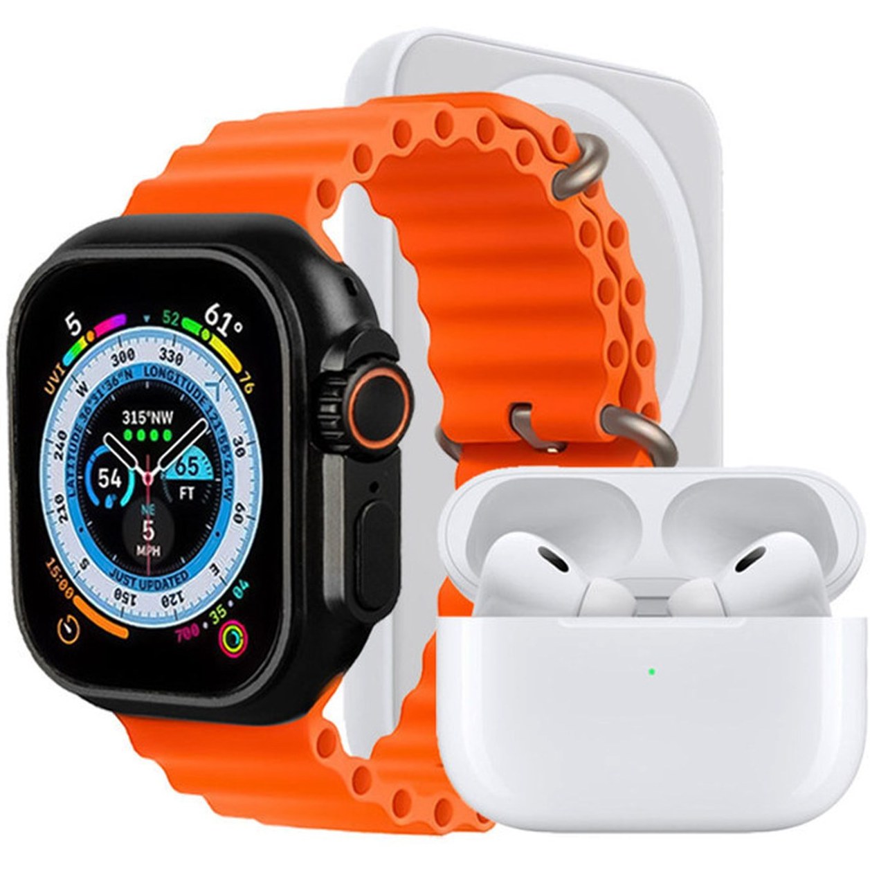 پک ساعت و ایرپاد unique x10 ا watch uniqe x10