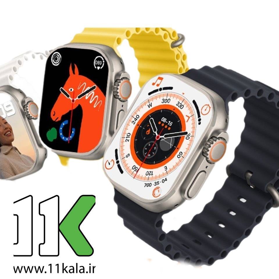 ساعت هوشمند اولترا مدل M58 برند JSYES - مشکی بند مشکی ا JSYES M58