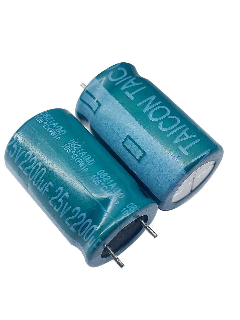خازن الکترولیتی 25V / 2200UF | TAICON PZ(PW) 12mmx26mm