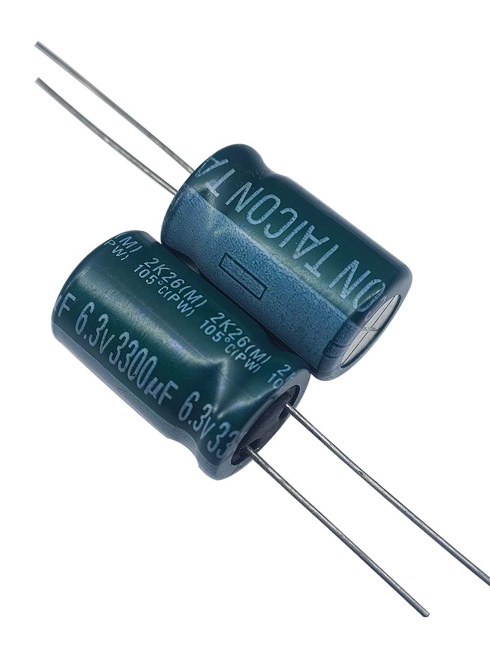 خازن الکترولیتی 6.3V / 3300UF | TAICON PZ(PW) 12mmx20mm