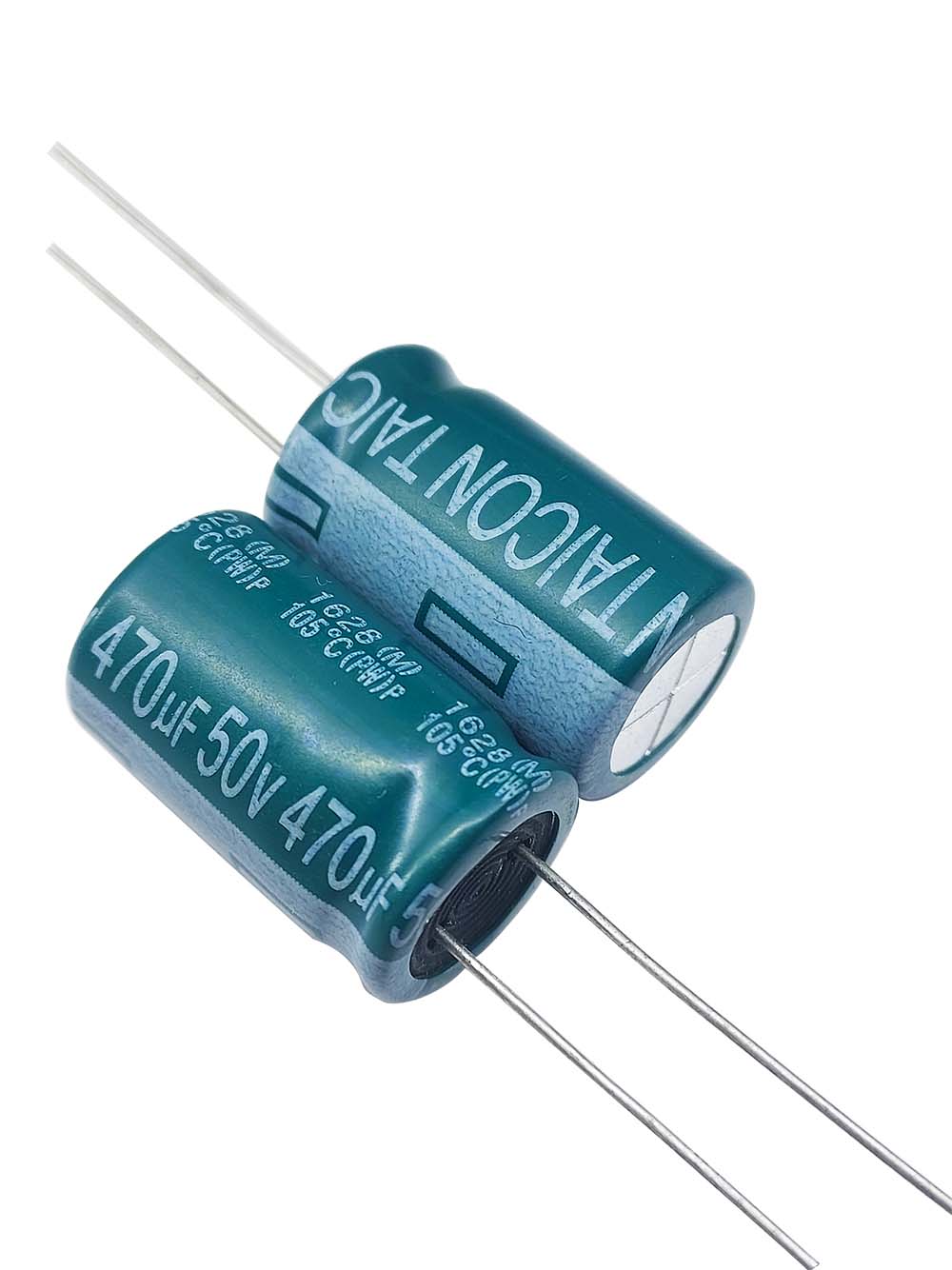 خازن الکترولیتی 50V / 470UF | TAICON P(HF) 12mmx20mm