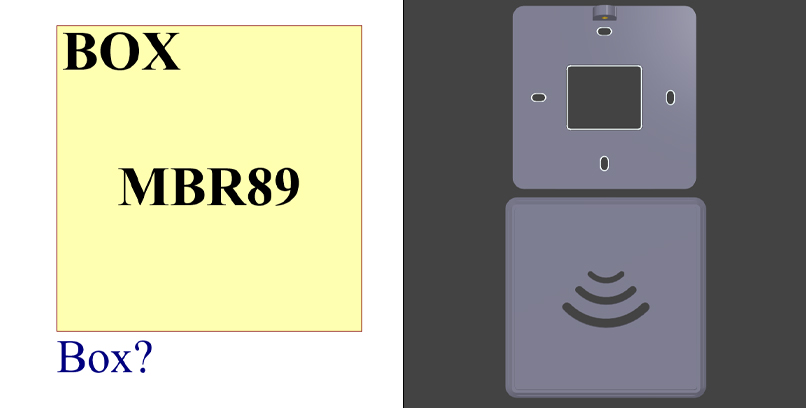 فوت پرینت و ۳ بعدی باکس MBR89