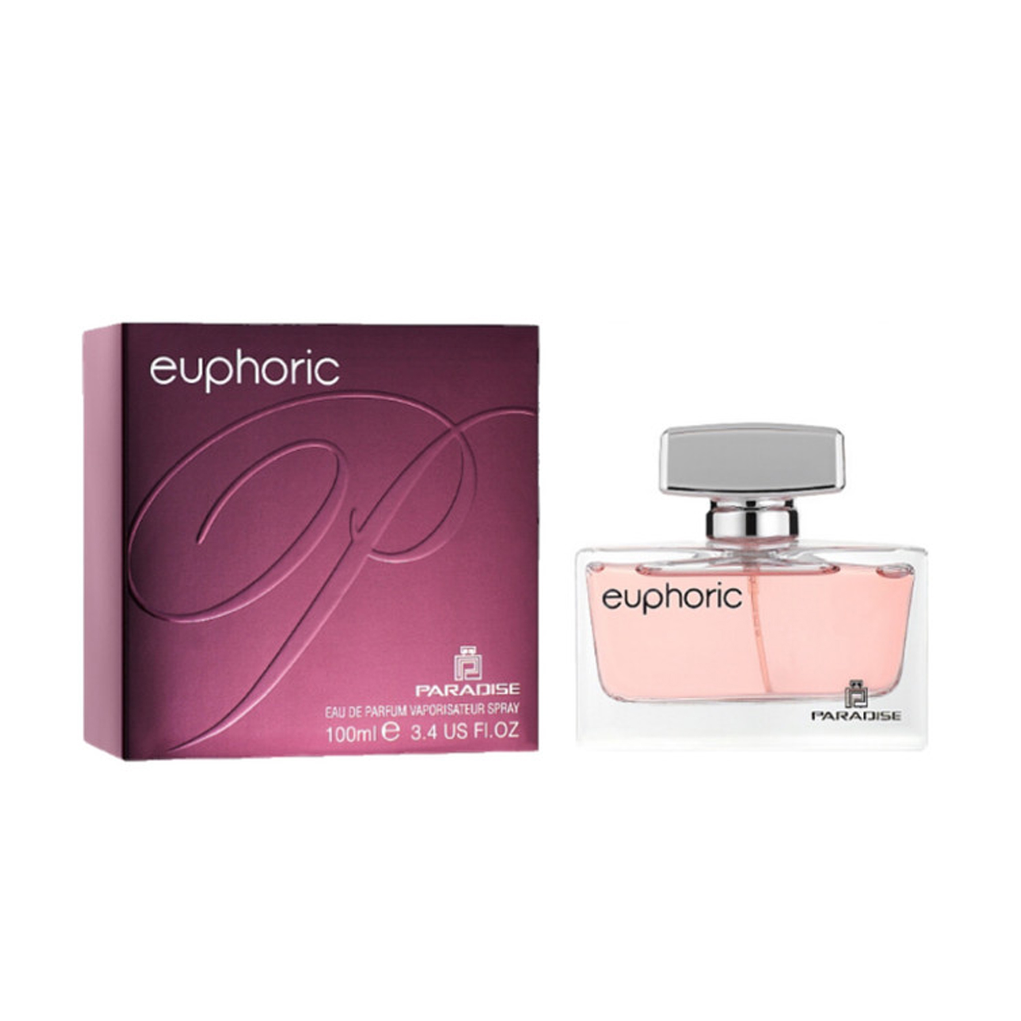 ادوپرفیوم زنانه پارادایس مدل EUPHORIC حجم 100 میلی لیتر