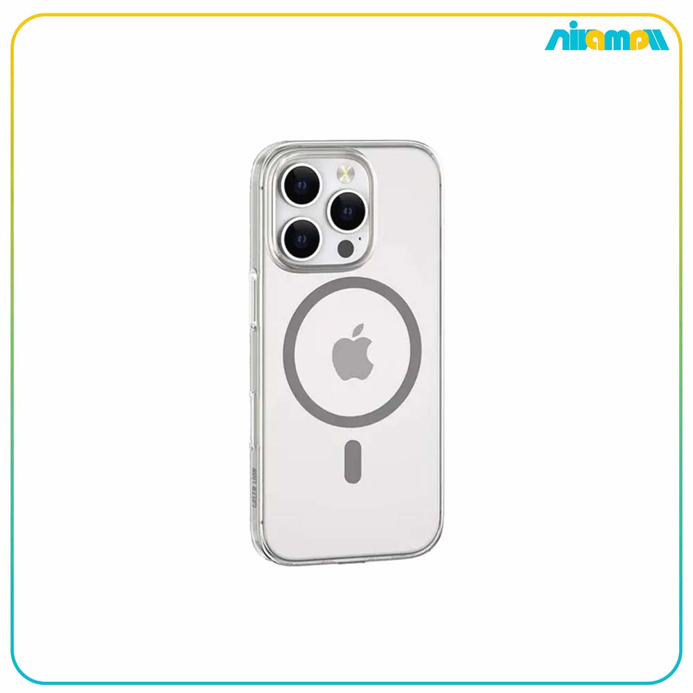 کاور شفاف گرین لاین مدل Magsafe Delgado مناسب برای گوشی موبایل iphone 16