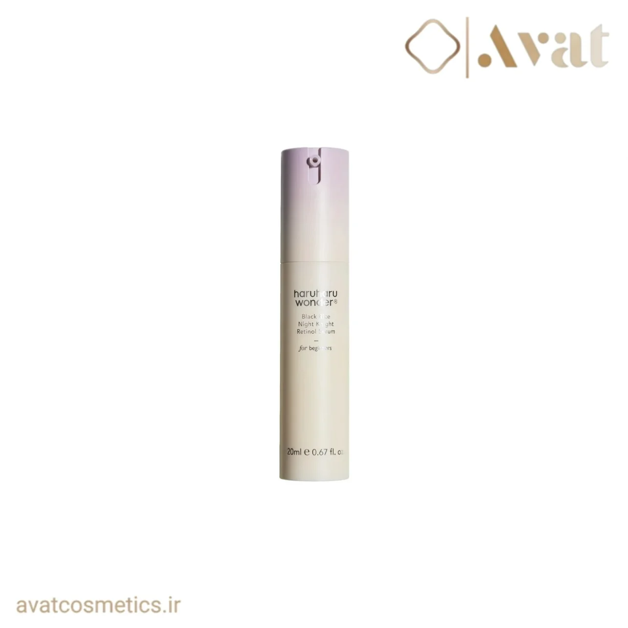 سرم رتینول برنج سیاه هاروهارو واندر | haruharu wondervBlack Rice Night Knight Retinol Serum