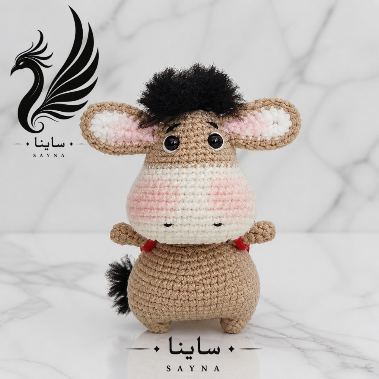 عروسک الاغ کوله دار
