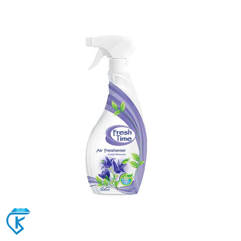 اسپری خوشبو کننده هوا با رایحه نسیم تازه 500 میلی فرش تایم Fresh Time