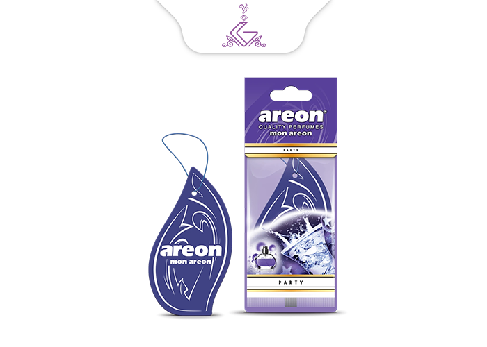 خوشبو کننده ماشینی آویز(کارتی) پارتی PARTY برند آرئون AREON