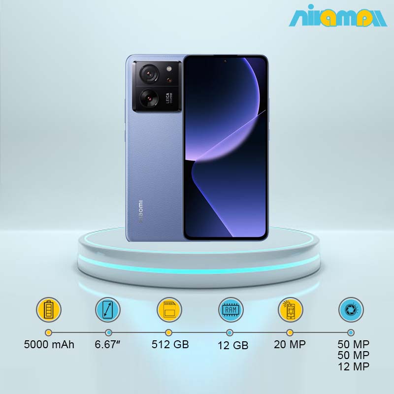 گوشی موبایل شیائومی مدل Xiaomi 13T Pro 5G دو سیم کارت ظرفیت 512 گیگابایت و رم 12 گیگابایت