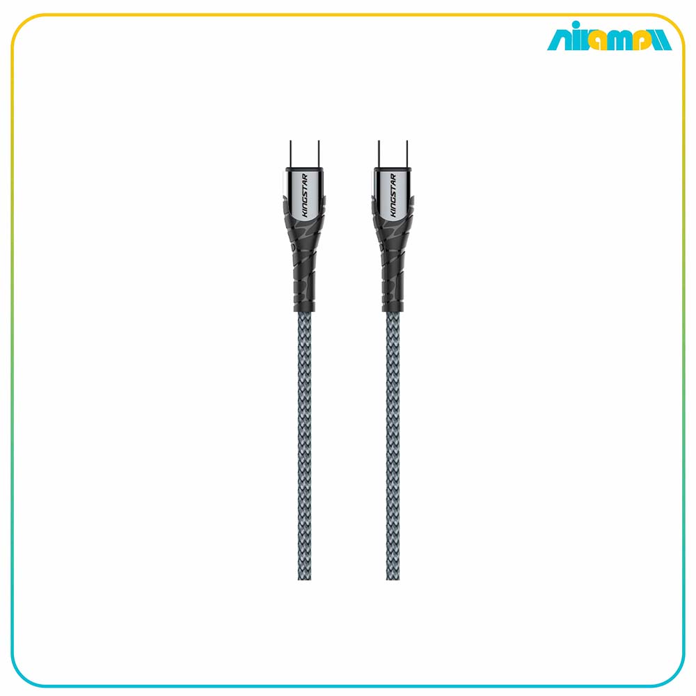 کابل شارژ تایپ سی به تایپ سی کینگ استار K331C