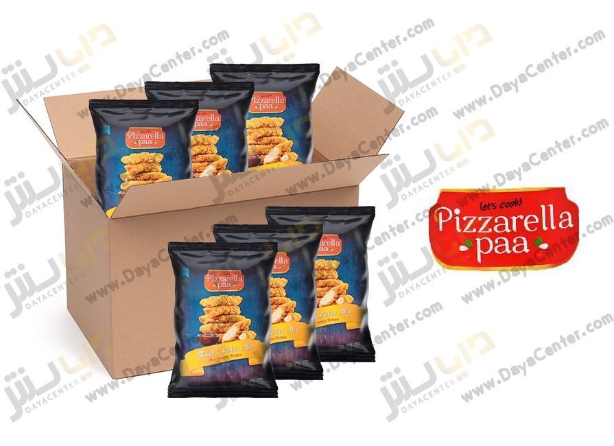 ادویه مرینیت فیله استریپس پیزارلا پا کارتن 25 عددی