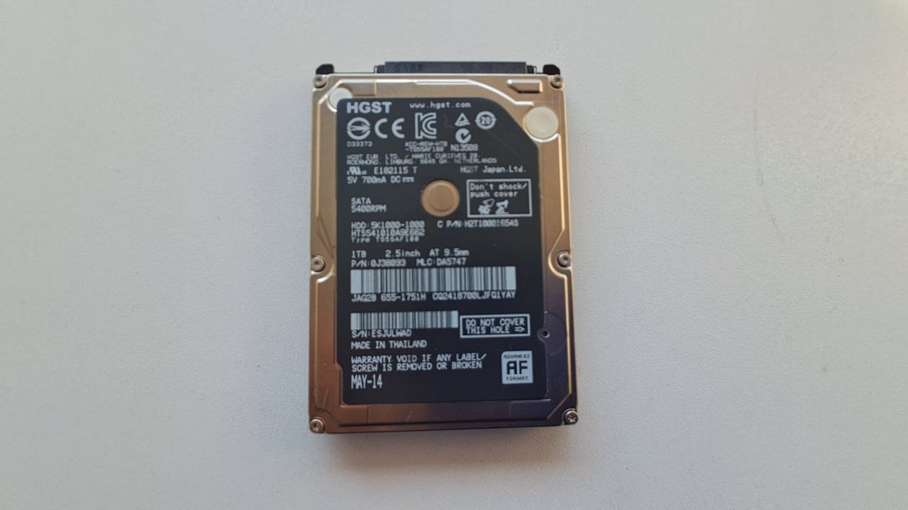 هارد 2.5 اینچی HGST 1TB