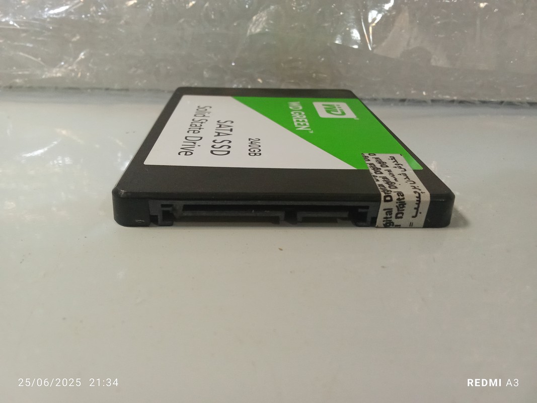 هاردSSD گرین ظرفیت240 گیگ-سلامت86%-استوک