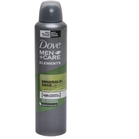 اسپری  داو اورجینال  مدل MINERALS+SAGE حجم 250 میلی لیتر(Dove)