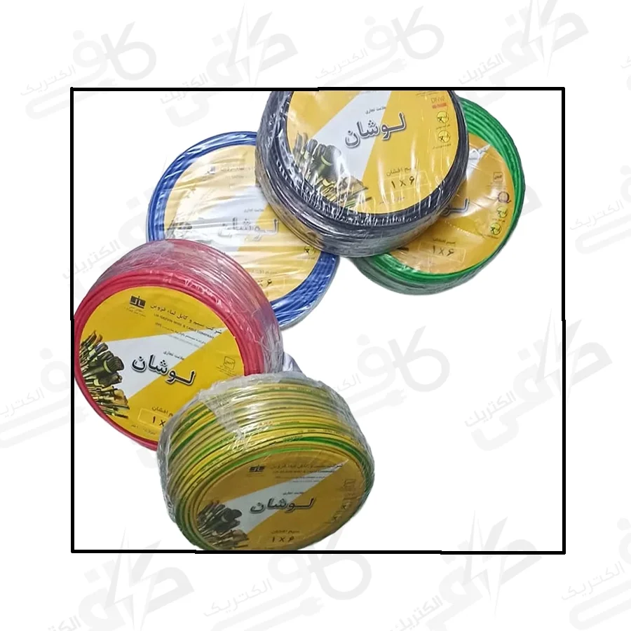 سیم 6*1 لوشان - 1 در 6