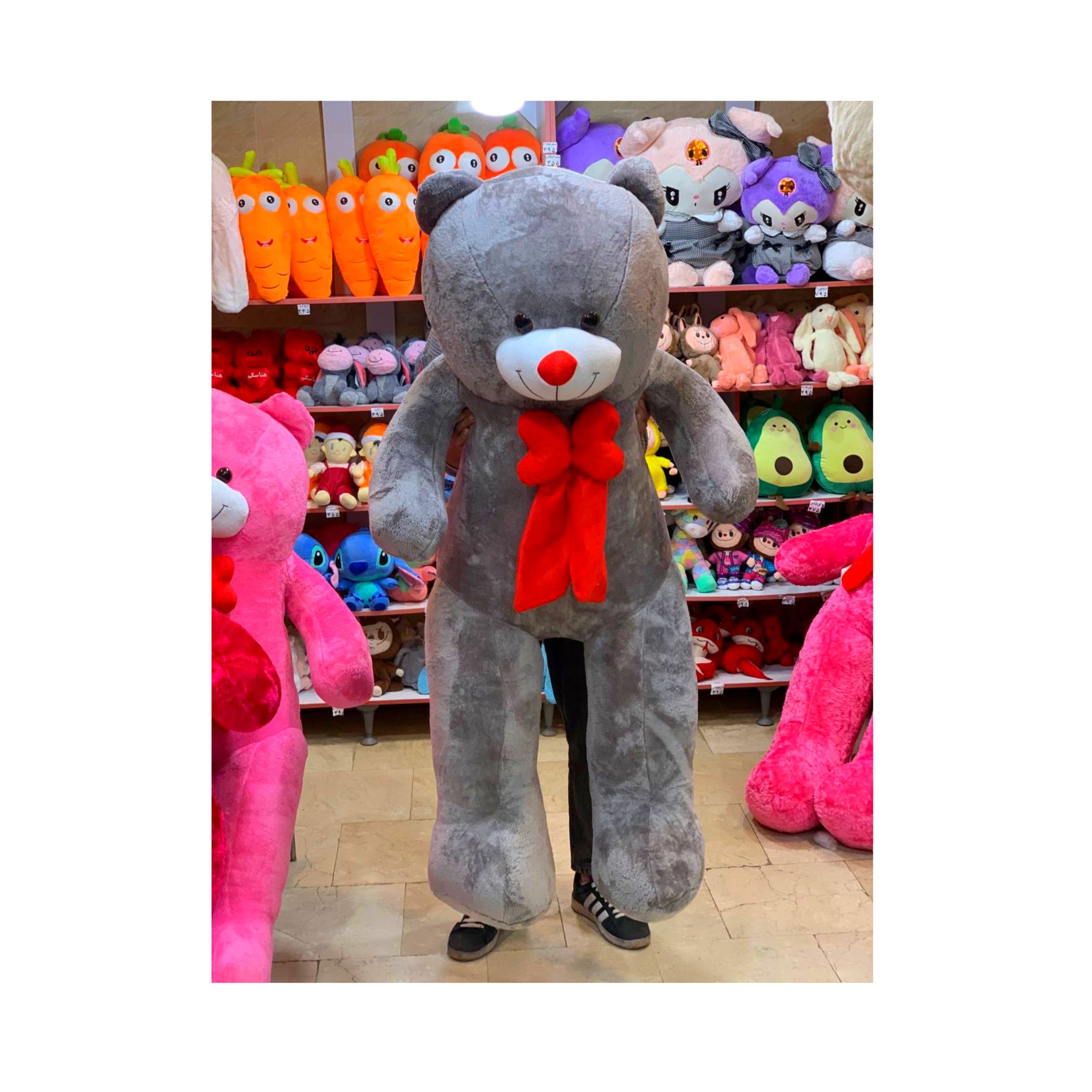 عروسک خرس ۱۷۰ سانتی طوسی نیوسافت