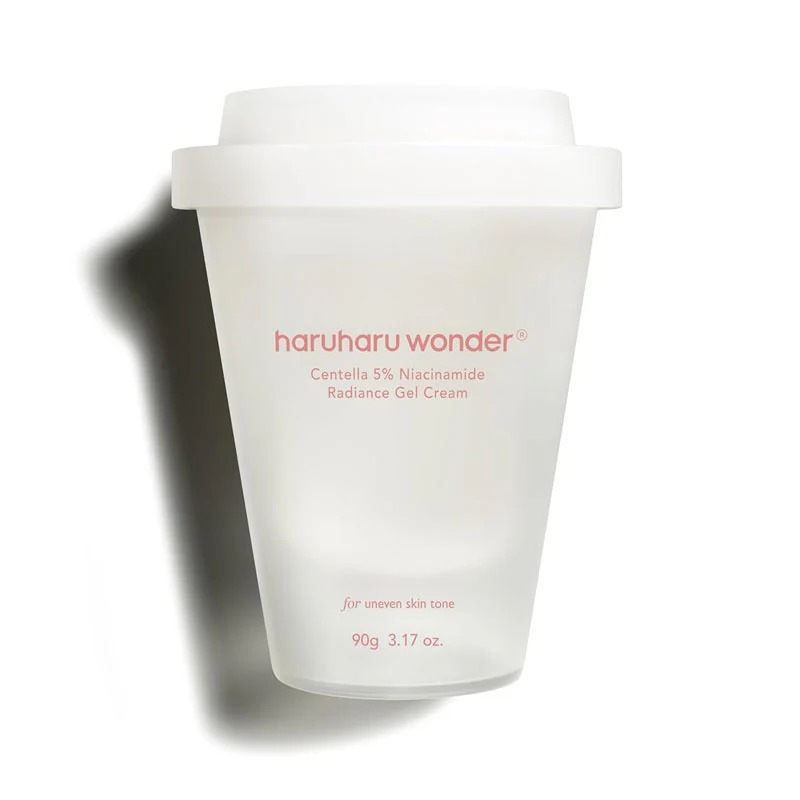 ژل کرم سنتلا و نیاسینامید هاروهارو واندر 90 گرم HaruHaru Wonder Centella 5% Niacinamide Radiance Gel Cream