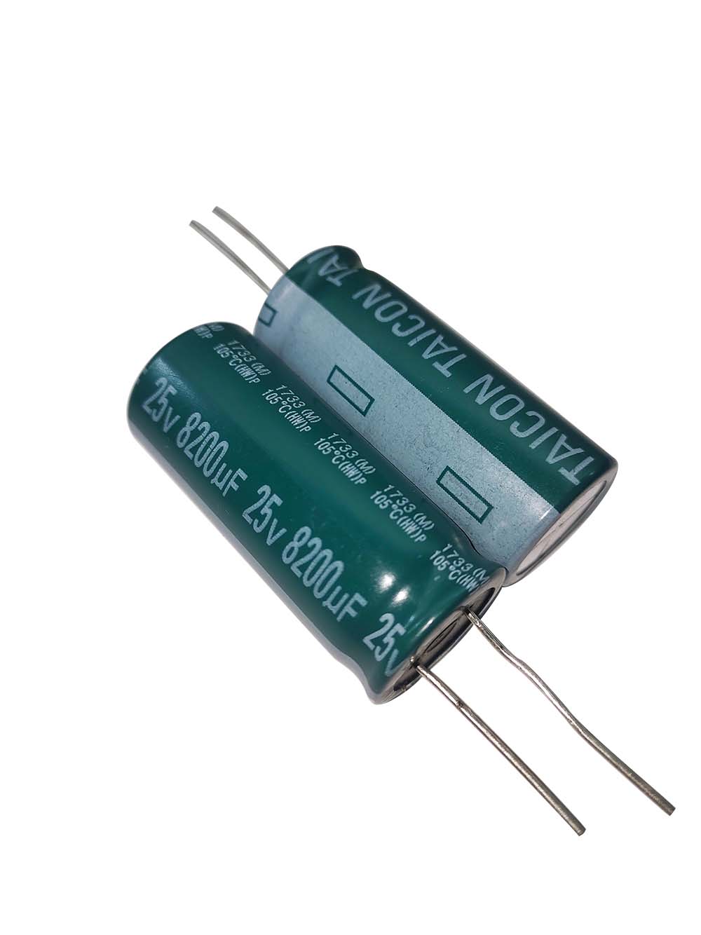 خازن الکترولیتی 25V / 8200UF | TAICON PZ(PW) 41.5mmx18mm