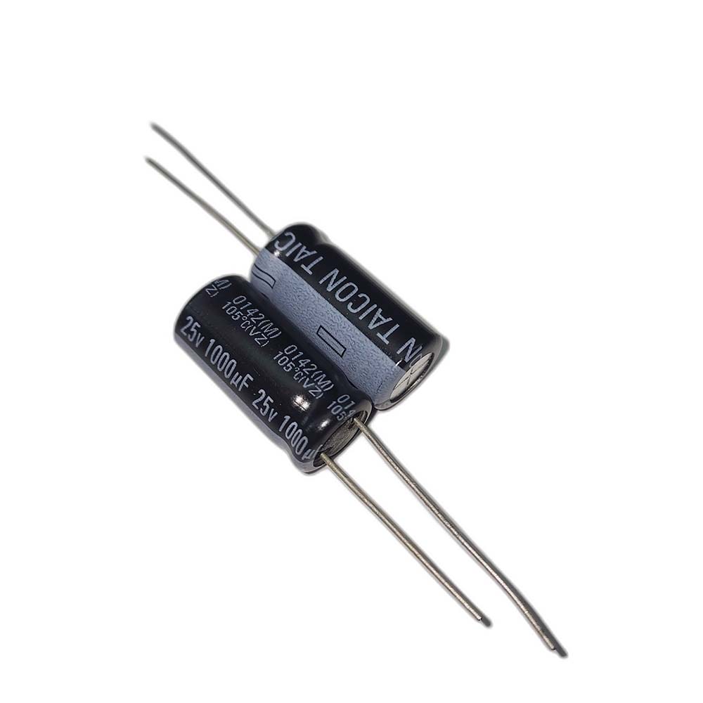 خازن الکترولیتی 25V / 1000UF | TAICON P(VZ) 10mmx21mm