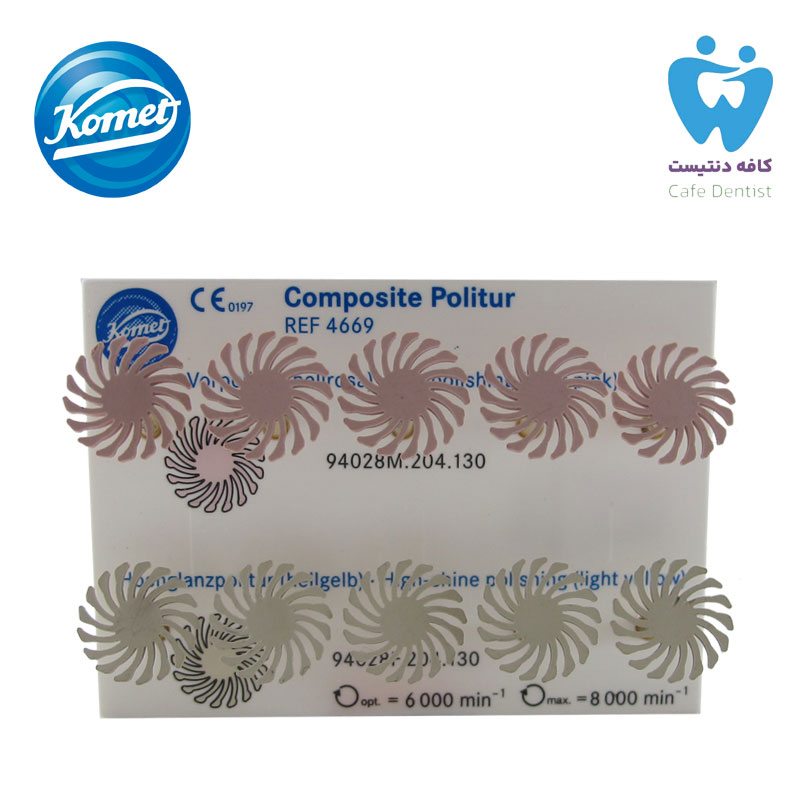 دیسک خورشیدی کامپوزیت کمت-Komet Composite Politur Disc