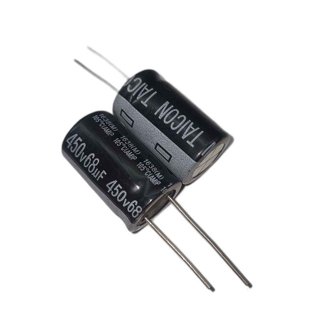 خازن الکترولیتی 450V / 68UF | TAICON P(AM) 16mmx26mm