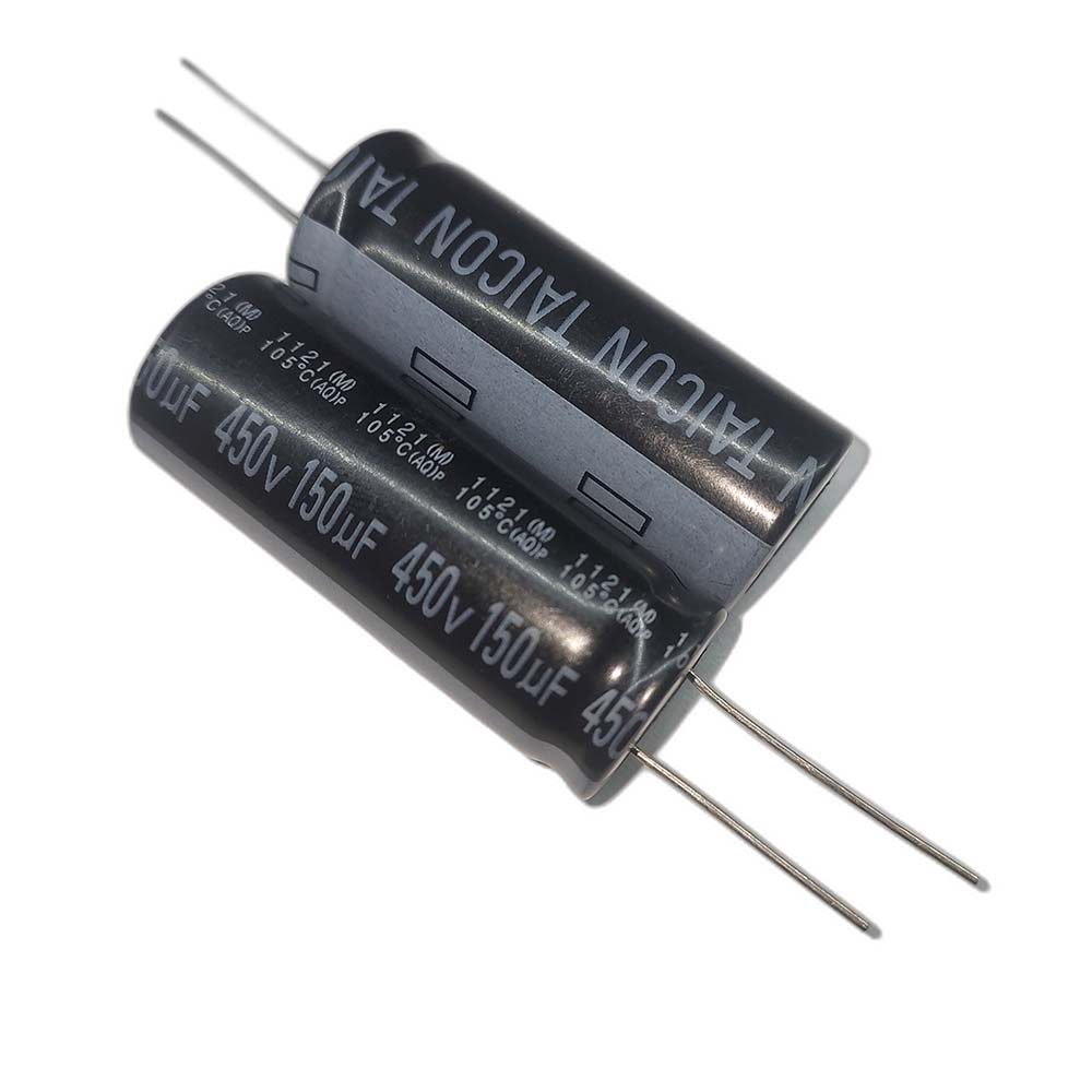 خازن الکترولیتی 450V / 150UF | TAICON P(AQ) 18mmx46.5mm