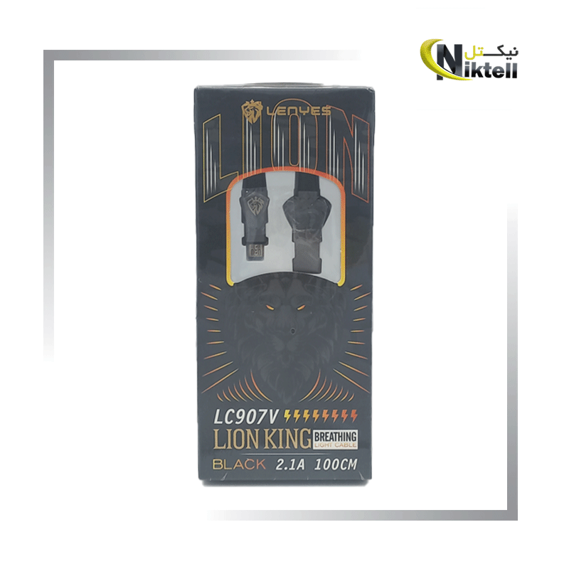 کابل شارژ میکرو لنیس چرمی مدل LC907V