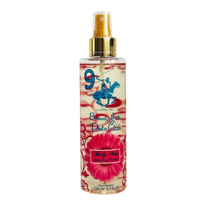 بادی میست زنانه بورلی هیلز پولو کلاب مدل SPARKING FLORAL حجم 200 میلیلیتر