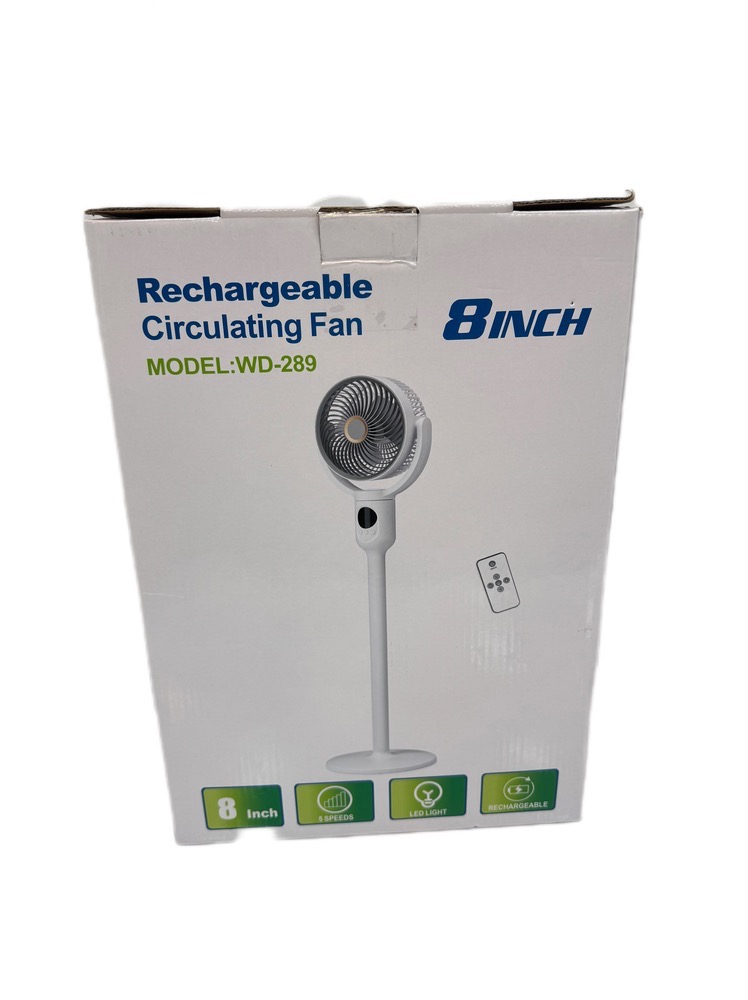 پنکه ایستاده گردشی قابل شارژ مدلWD-289