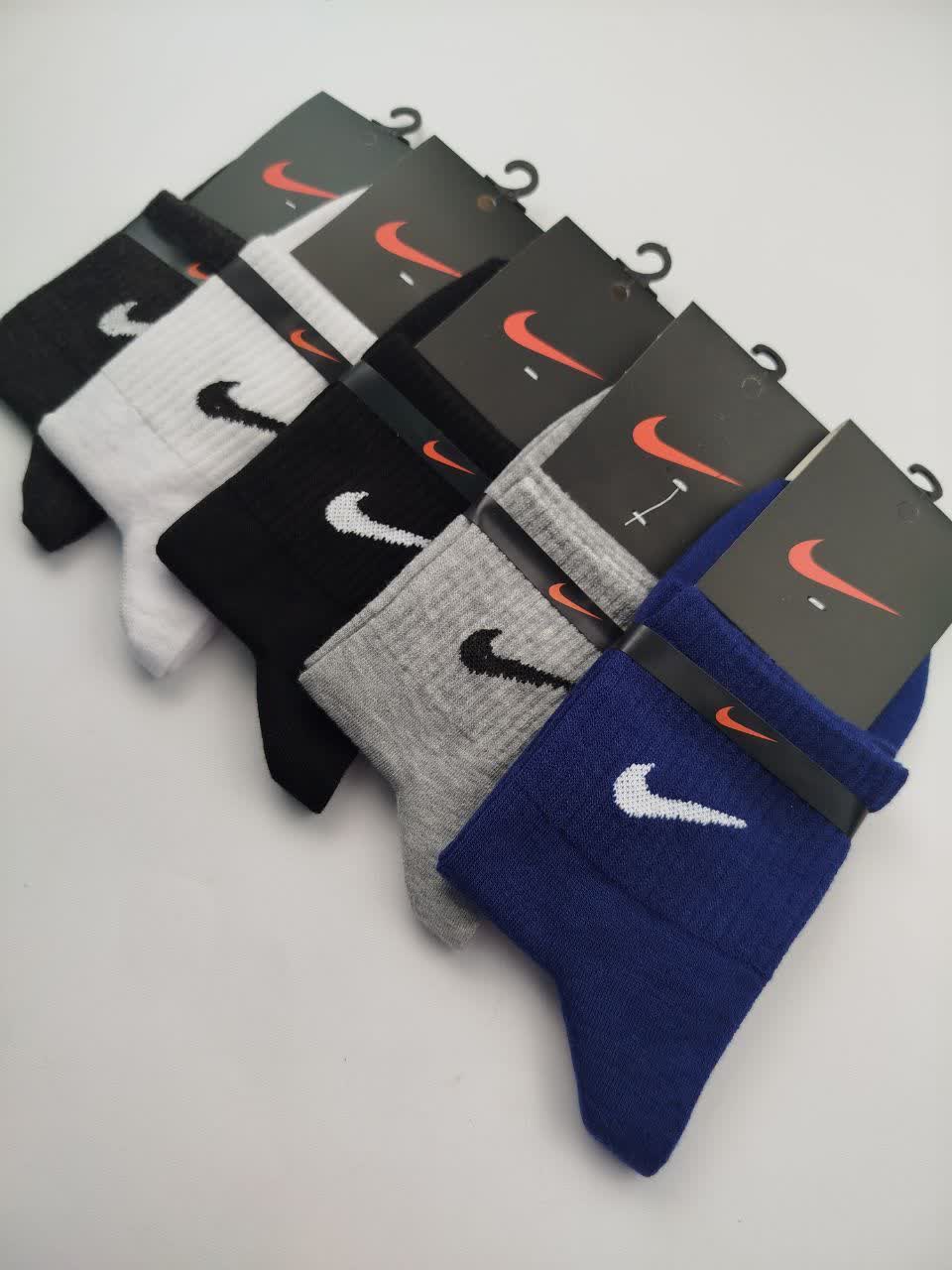 جوراب نیم ساق مردانه nike رنگی کد 419-14