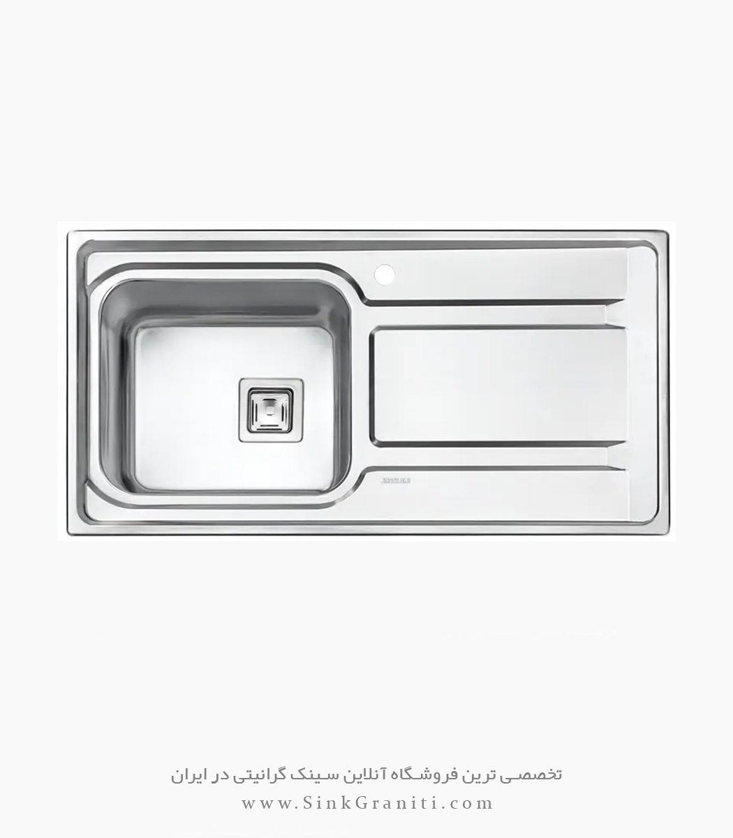 سینک ایلیا استیل مدل 2082 توکار سایز 100