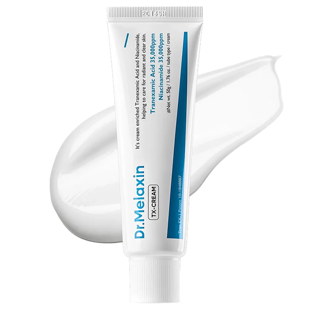 کرم ضد لک و روشن کننده ترانگزامیک اسید دکتر ملاکسین Dr.Melaxin مدل TX-Cream حجم 50 میل