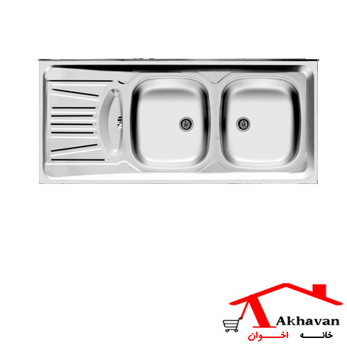 سینک ظرفشویی روکار کد 39 اخوان