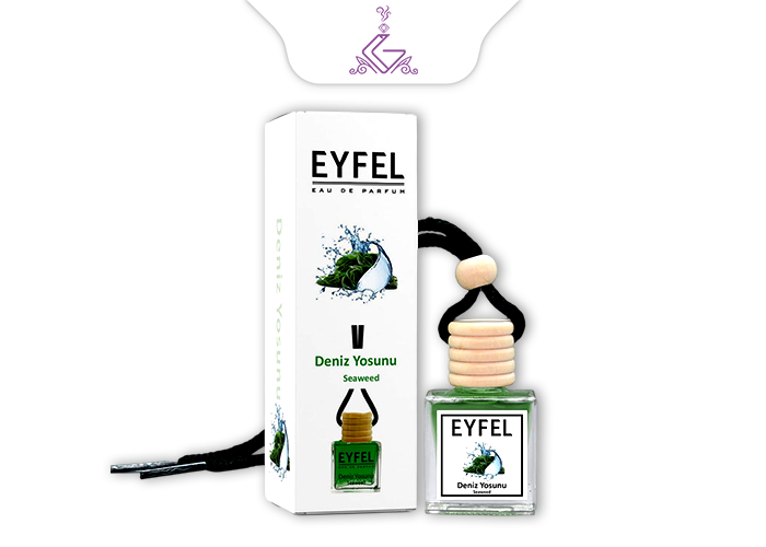خوشبو کننده ماشینی آویز(شیشه ای) جلبک SEAWEED برند ایفل EYFEL
