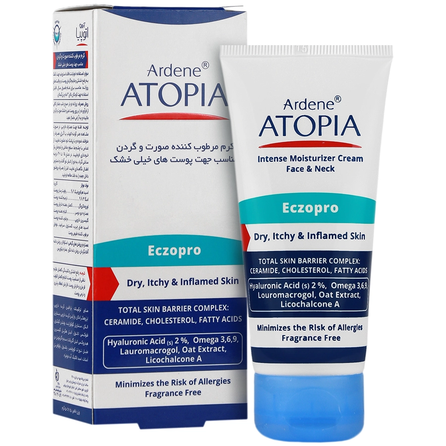 کرم مرطوب کننده مدل ECZOPRO آردن آتوپیا