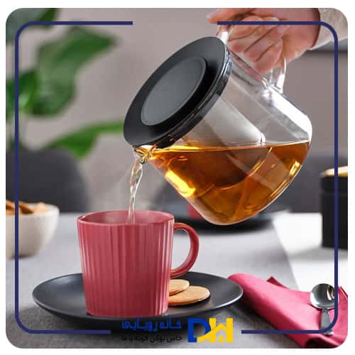 قوری پیرکس۱/۵لیتر ایکیا RIKLIG