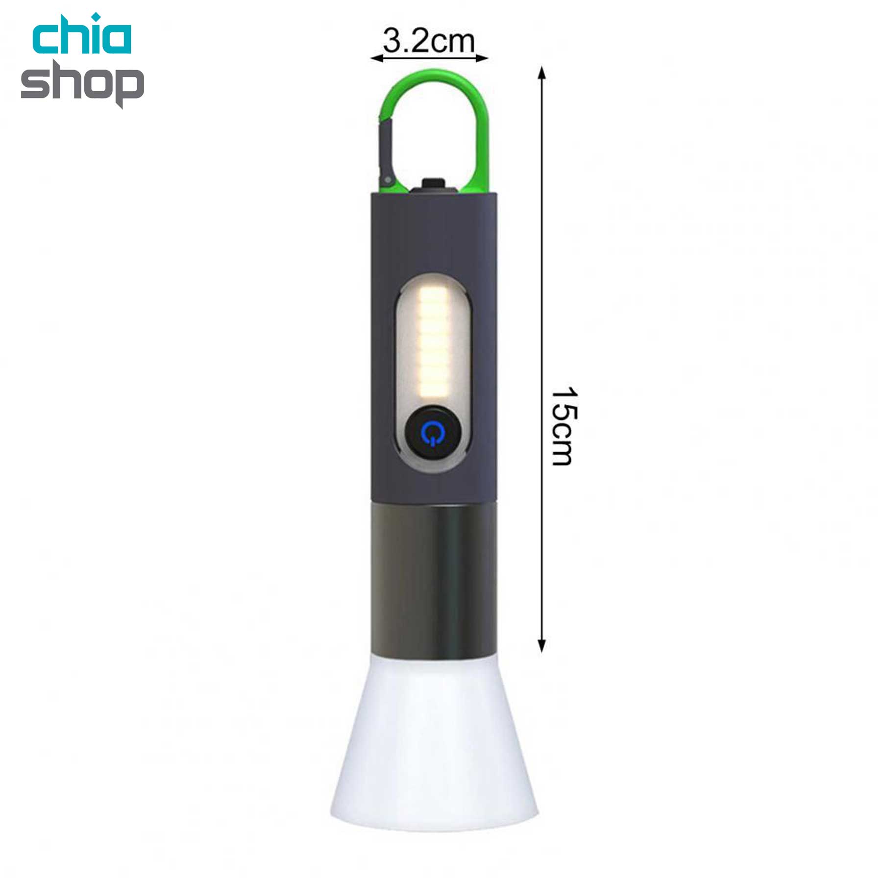 چراغ قوه تلسکوپی کد LED)XST-836لیزری)