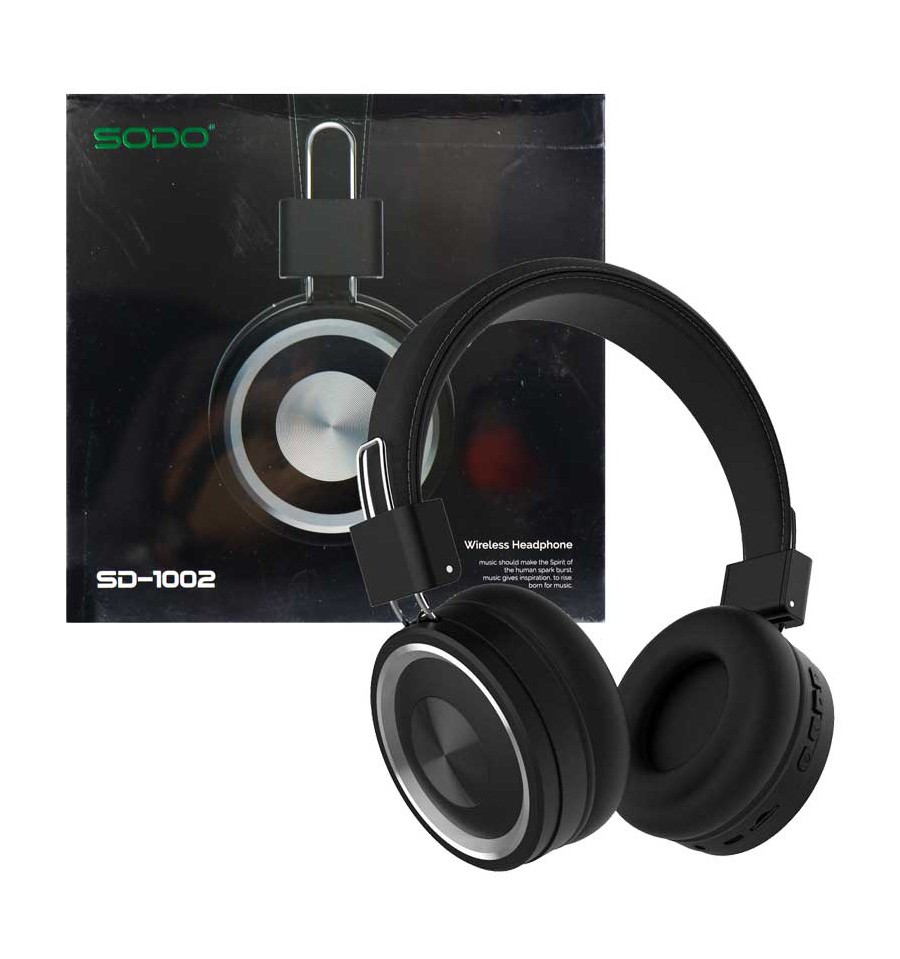 هدفون بی سیم سودو مدل SD-1002 ا sodo sd-1002 wireless headphone