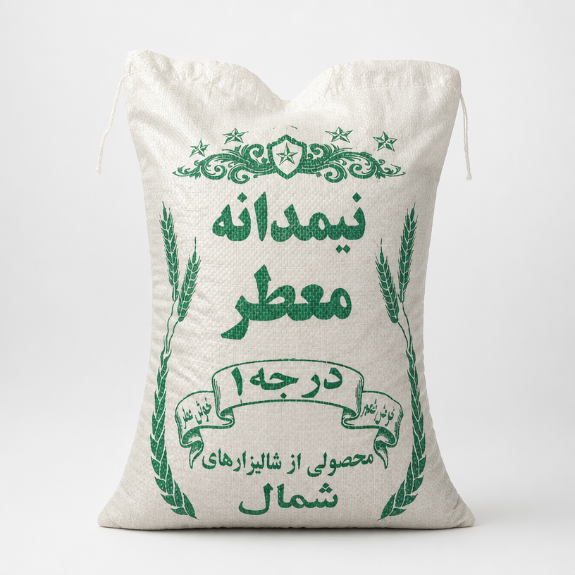 برنج نیمدانه معطر شمال ۱۰کیلویی