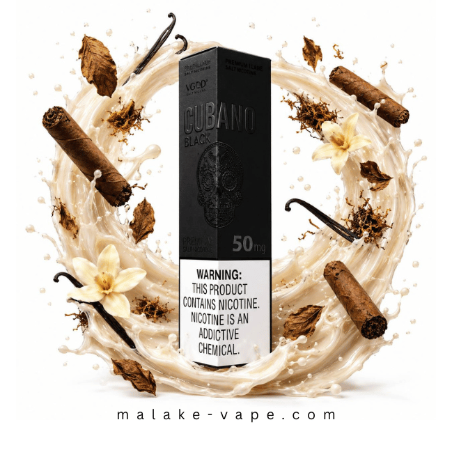 سالت نیکوتین کوبانو بلک ( تنباکو وانیل ) ویگاد (30میل) VGOD CUBANO BLACK