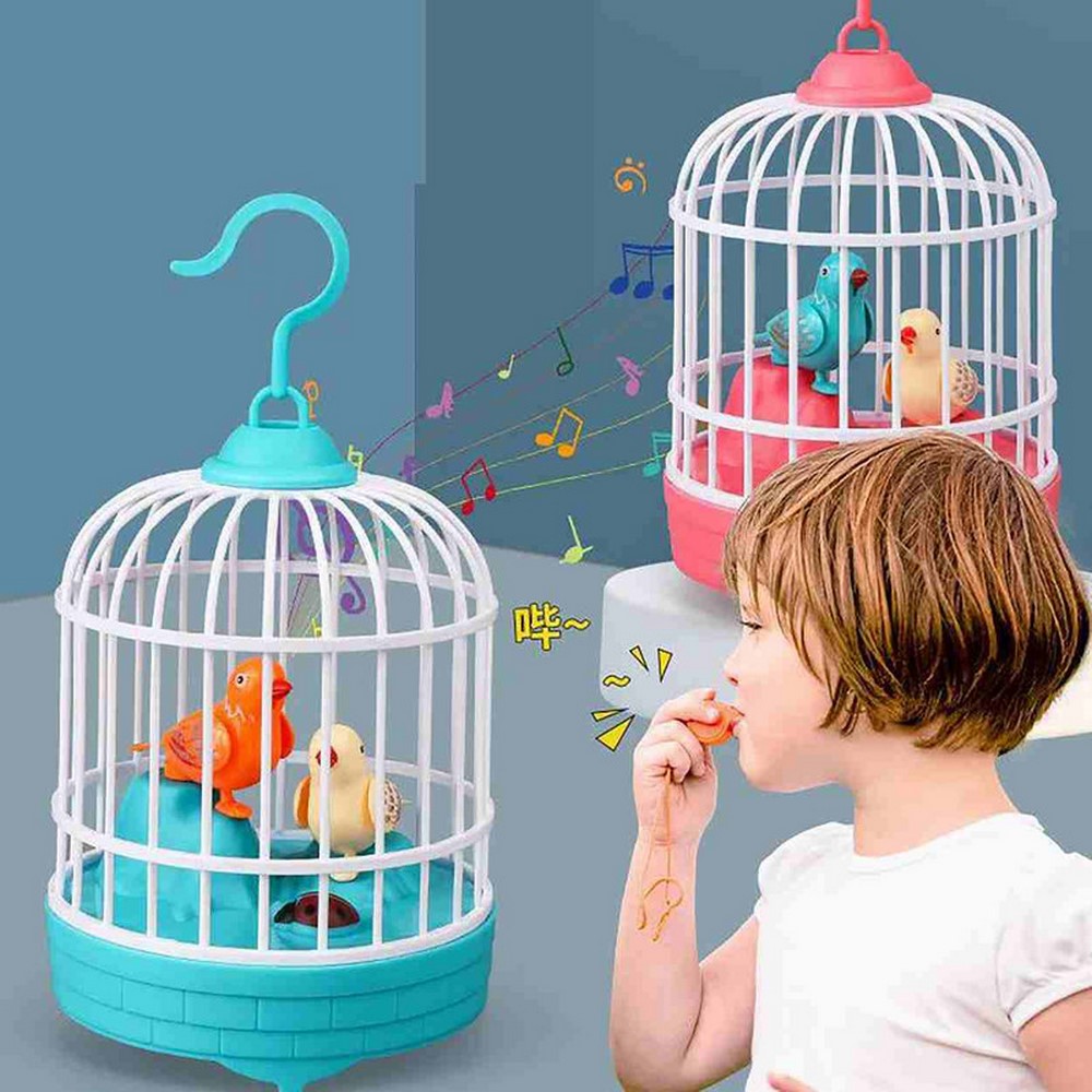 پرنده موزیکال .سخنگو .شارژی .  بلبل آواز خوان .مدل BIRD CAGE MUSICAL