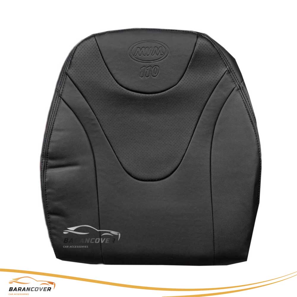 روکش صندلی ام وی ام  MVM 110 S چرم رنگ مشکی