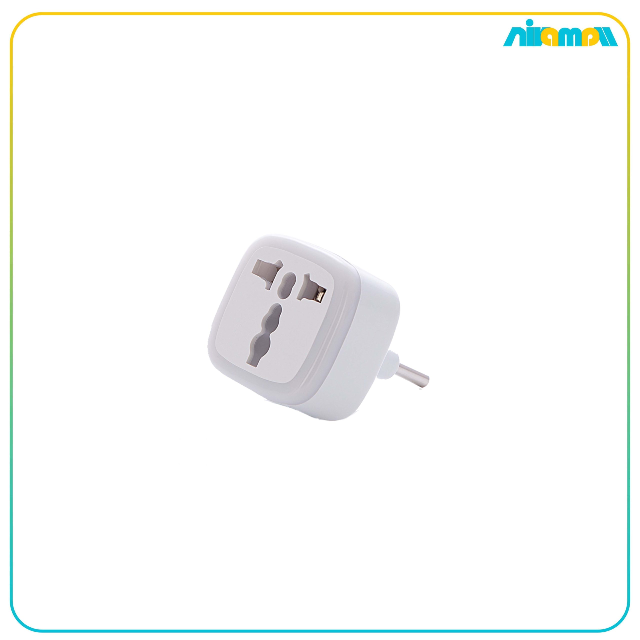 مبدل برق هادرون مدل 3به2 بدون LED