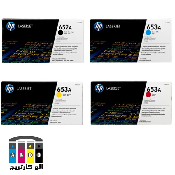 ست کارتریج 652A-653A اچ پی چهاررنگ
