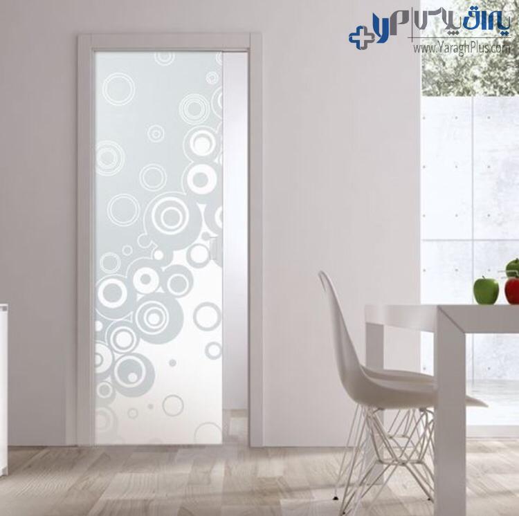 مکانیزم تک درب ریلی شیشه‌ای روف‌هنگ بدون پروفیل کف فانتونی K108