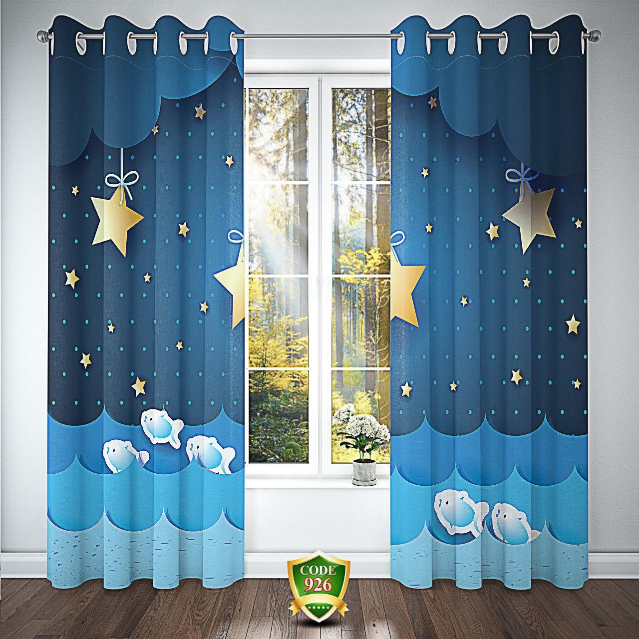 پرده اتاق کودک کد B147