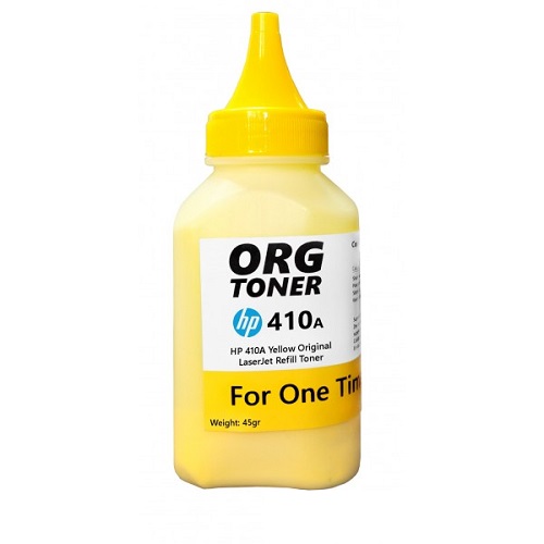 تونر یکبار شارژ کارتریج اچ پی 410A زرد Toner HP 410A Cartridge yellow