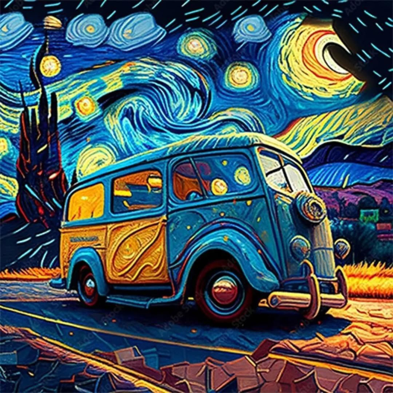 تابلو نقاشی الماسی بزرگسال کد 3909